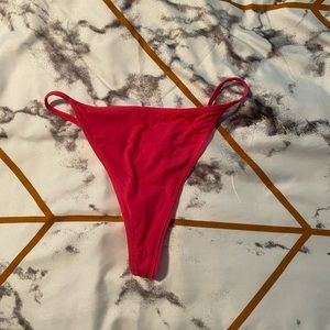 BootayBag thong undie. Size medium, hot pink brand new with tags.